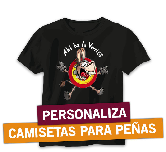 AKITU, Camisetas Personalizadas, te ofrecemos la posibilidad de crear la camiseta para tu Peña, Fiesta o Despedida de Soltero o Soltera