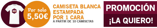 Ofertas en impresión de camisetas personalizadas Madrid